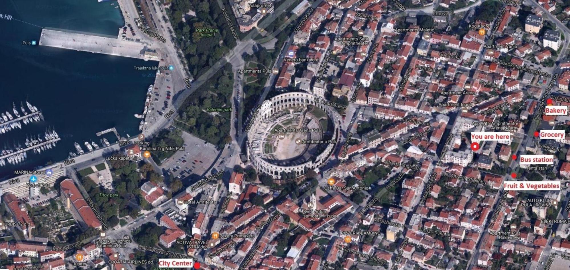 Amfora Deluxe Studio Pula Bagian luar foto